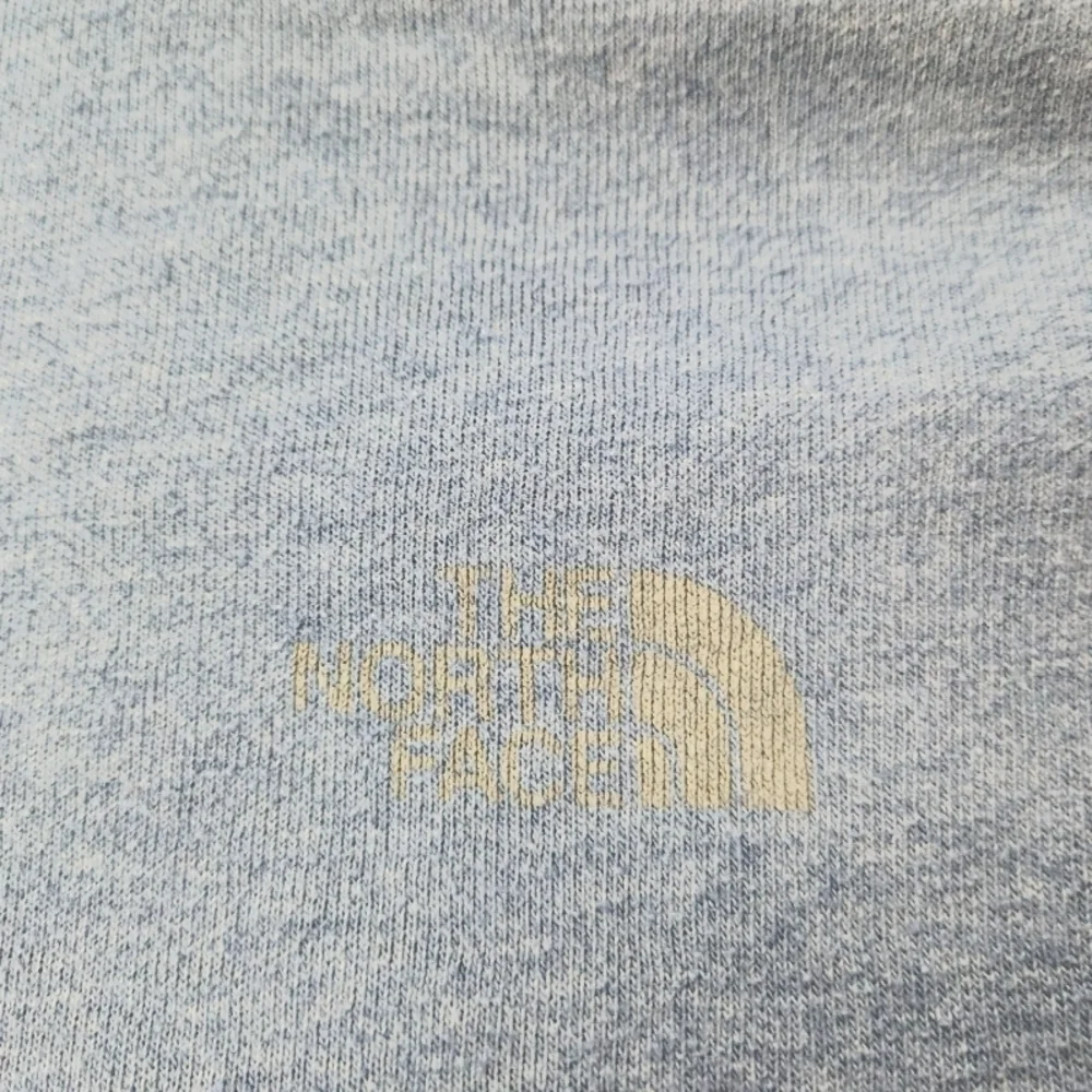 The North Face hoodie mens size small blue excellent condition bear  logo - Picture 7 of 10